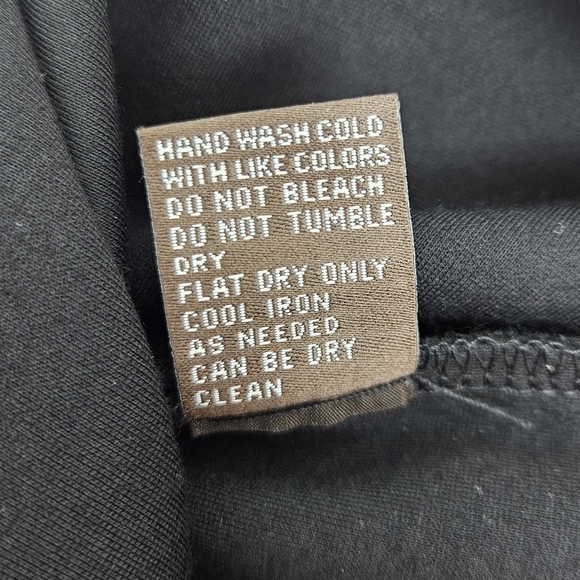 J. McLaughlin Black Wide Leg Side Zip Dress Pants 4 - Picture 5 of 13